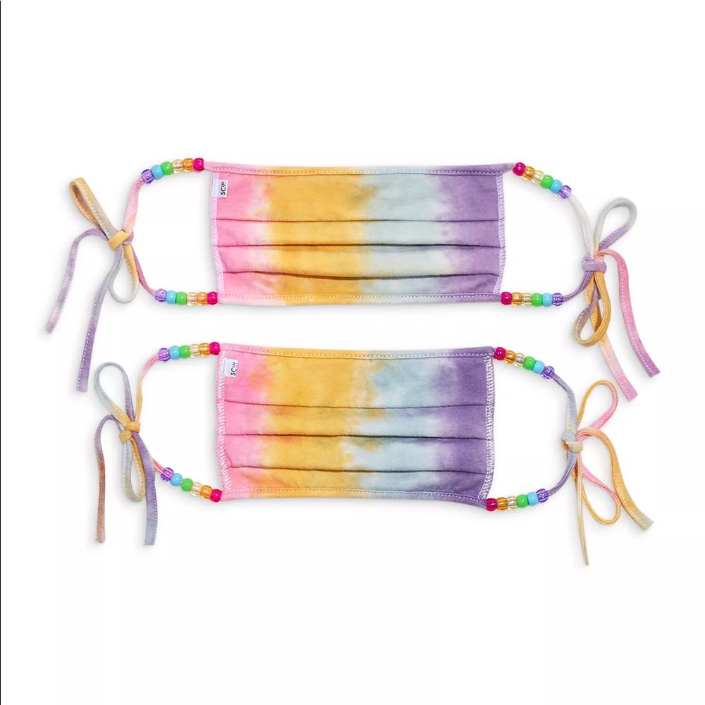 Stoney Clover Lane Tie Dyed Face Masks (Set of 2)